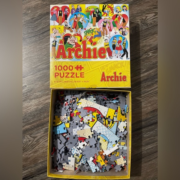 Cobble Hill Classic Archie 1000 piece puzzle. 🧩 - Picture 3 of 4